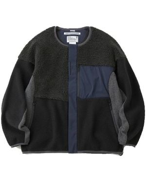 White Mountaineering Winter Jackets - Black