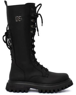 Dolce & Gabbana Stivaletto - Zwart