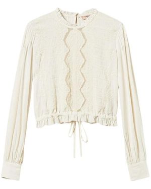 Twinset Overhemden ,Wit ,Blouse