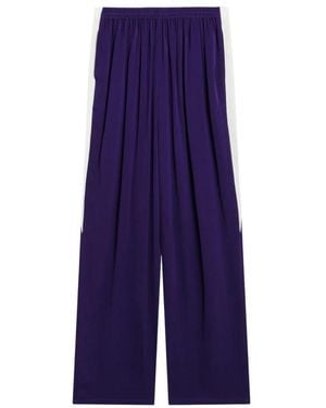 Alaïa Wide Trousers - Purple
