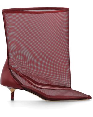 Jacquemus Tourni Stiefeletten Mit Absatz - Lila