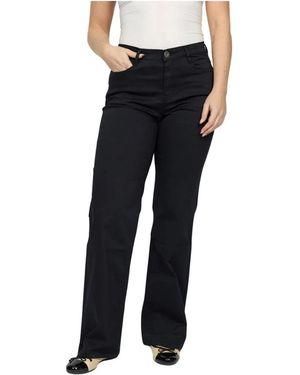 2-Biz Straight Trousers - Black
