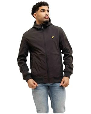 Lyle & Scott Light Jackets - Black