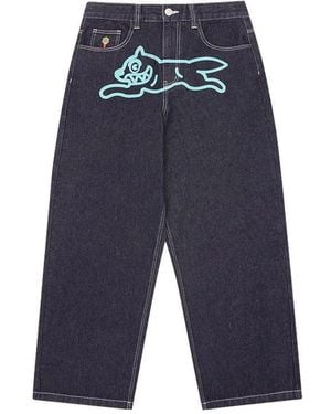 ICECREAM Running Dog Triple Scoop Jeans - Blauw