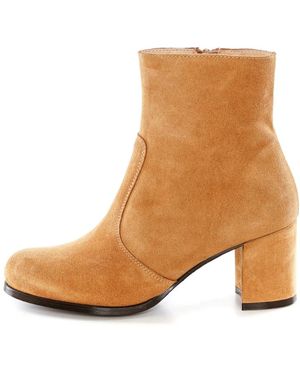 KMB Heeled Boots - Brown