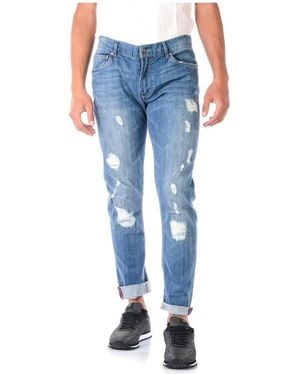 Daniele Alessandrini Slim-Fit Jeans - Blue