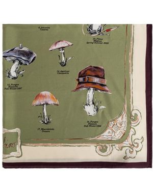 Moschino Silky Scarves - Verde