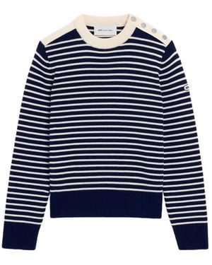 Ami Paris Truien & Vesten ,Veelkleurig Truien - Blauw