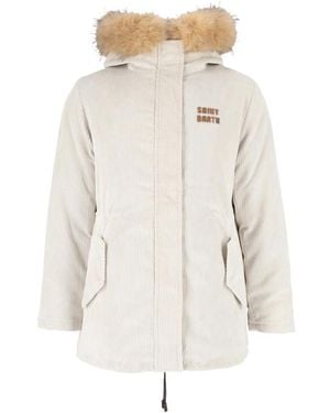 MC2 Saint Barth Faux Fur & Shearling Jackets - Blanco
