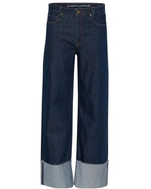 My Essential Wardrobe Wide Jeans - Blue