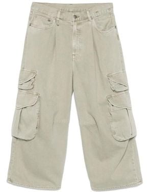 R13 Wide Trousers - Grey