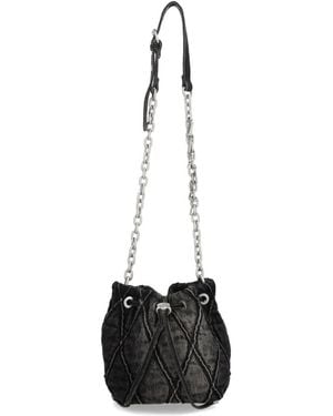 DIESEL Bucket Bags - Negro