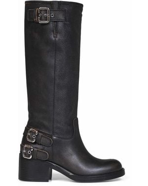Chloé High Boots - Negro
