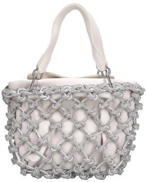 THEMOIRÈ Taschen. Silber - Mettallic