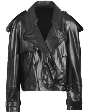 Salvatore Santoro Leather Jackets - Black