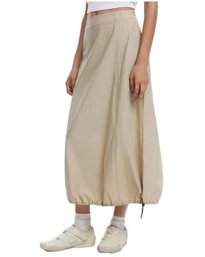 Desigual Midi Skirts - Natural