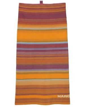 Marc Jacobs Skirt With Logo - Orange