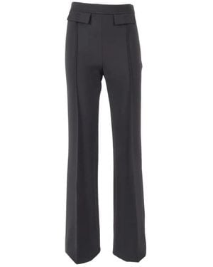 Elisabetta Franchi Wide Trousers - Blue