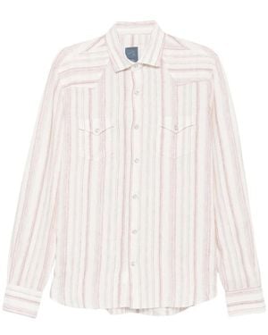 Barba Napoli Casual Shirts - White