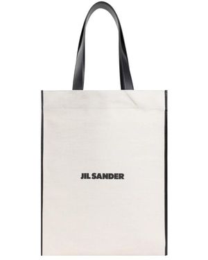 Jil Sander Tote Bags - White