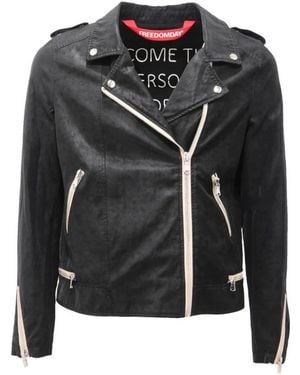 Freedomday Leather Jackets - Nero