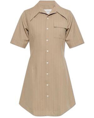Ami Paris Shirt Dresses - Neutro