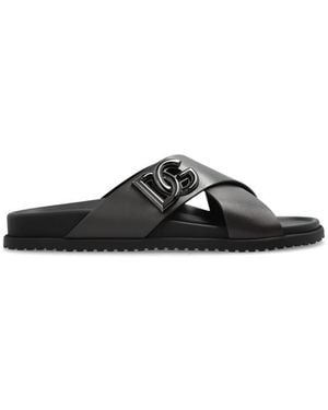 Dolce & Gabbana Sliders - Black