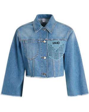 Liu Jo Denim Jackets - Blue
