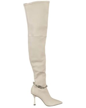 STUDIO AMELIA Overknee stiefel - Natur