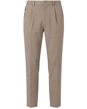 BOSS Broeken ,Polyester Tr Commuter Pl Elev - Grijs