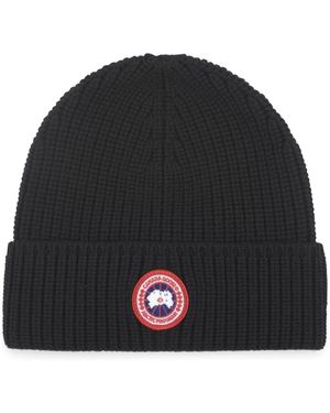 Canada Goose Cappelli invernali rib toque - Nero