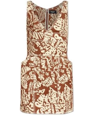 DSquared² Short Dresses - Neutro