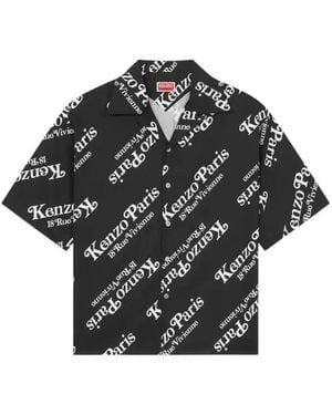 KENZO Short Sleeve Shirts - Black