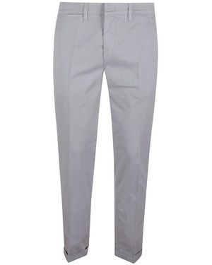 Fay Slim-Fit Trousers - Grey