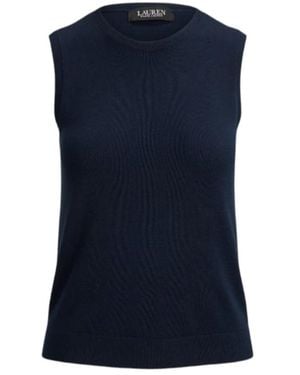 Ralph Lauren Round-Neck Knitwear - Bleu