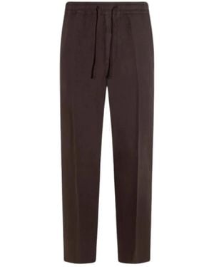 Altea Slim-Fit Pants - Brown