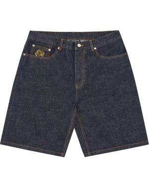 Billionaire Denim Shorts - Blue