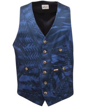 Luis Trenker Waistcoats - Blue