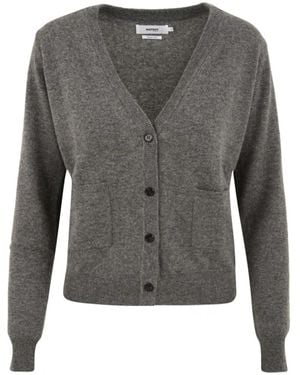 Not Shy Cashmere Knitwear - Gris