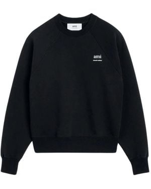 Ami Paris Sweatshirts - Blue