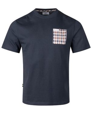 Aquascutum T-Shirts - Azul