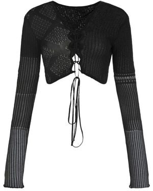 Roberta Einer Long Sleeve Tops - Negro