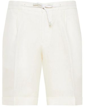 Barba Napoli Casual Shorts - White