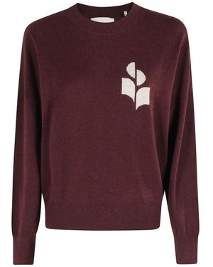 Isabel Marant Round-Neck Knitwear - Paars