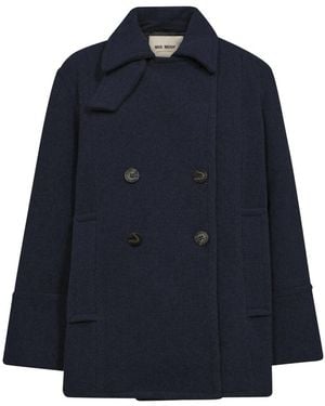 Mos Mosh Double-Breasted Coats - Azul