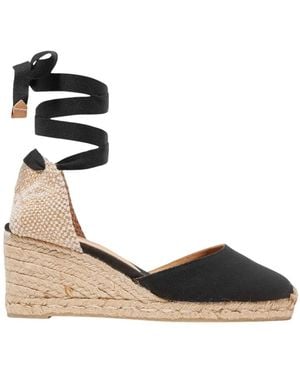 Castañer Wedges - Noir
