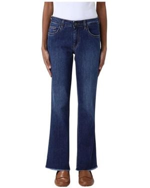 Fay Boot-Cut Jeans - Azul