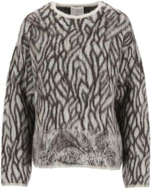 forte_forte Plumes De Heron Sweater - Grijs