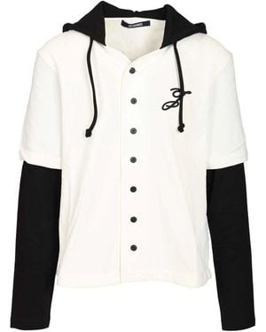 Jacquemus Double-Layer Baseball Tee - Wit