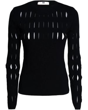 Akep Round-Neck Knitwear - Black